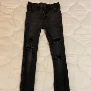 Size 00R Hollister high rise super skinny jeans